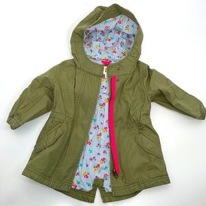 Baby Gap Olive Green Utility Jacket Size 18-24Months